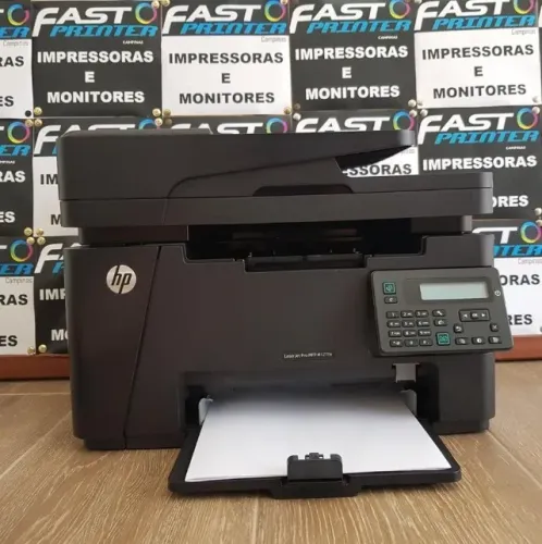 Impressora Multifuncional HP LaserJet Pro Mfp M127FN econômica 