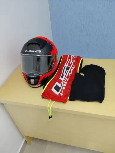 Capacete LS 2 Vector Evo tamanho 58 HPFC, muito novo