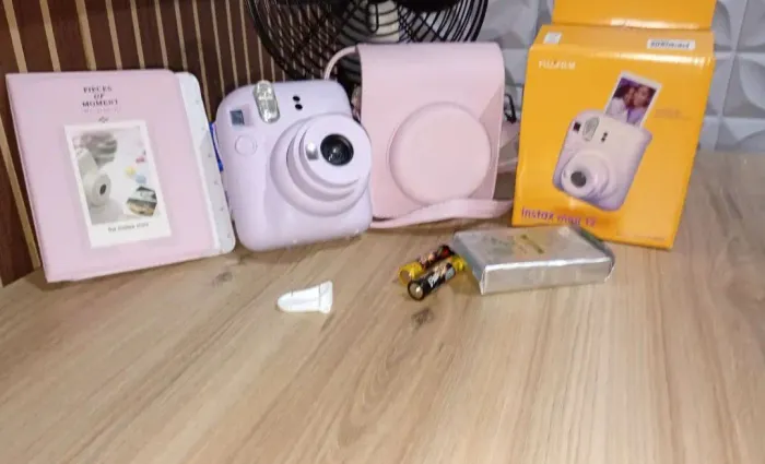Instax mini 12+bag+10 poses+álbum de fotos 