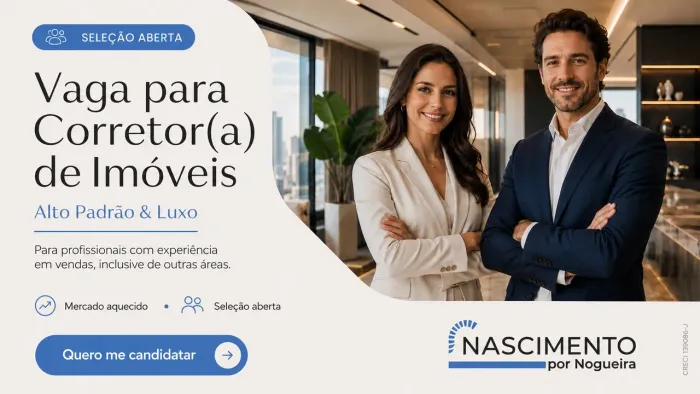Consultor Imobiliário ? Não precisa ter experiênci
