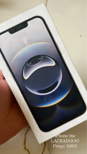 iPhone 16e lacrado