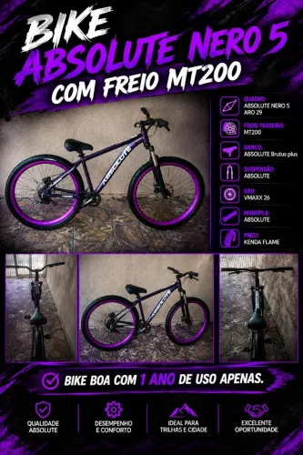BIKE ABSOLUTE NERO 5