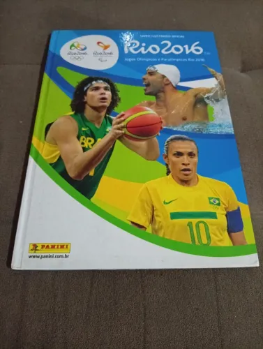 Álbum de Figurinhas Capa Dura Olimpíadas Rio 2016