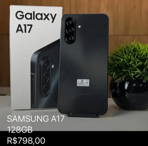 Samsung Galaxy A17 128GB Preto