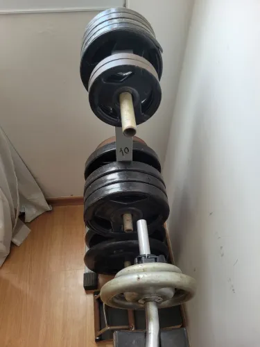 Anilhas de musculação 