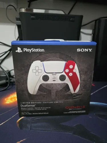 Dualsense Edição Limitada God Of War 20th Novo.