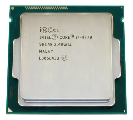 Processador Intel Core i7-4770 (4ª geração), LGA1150, 4 núcleos, 8 threads, Turbo Boost