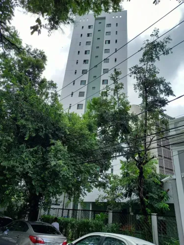 Alugo excelente flat mobiliado com 34m2 nas Graças - Recife - PE