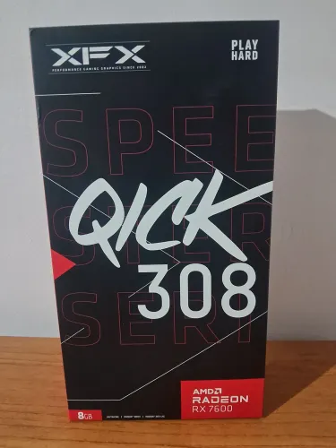 PLACA DE VIDEO RX 7600 TRIPLE FAN XFX QICK 308