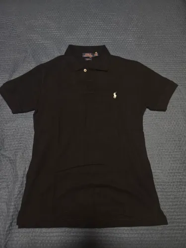 Camisa Polo Masculino Preta Tamanho P
