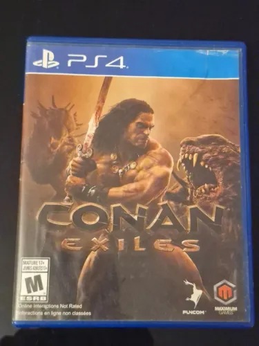 Jogo Conan Exiles PS4 Mídia Física Original Excelente Estado Usado