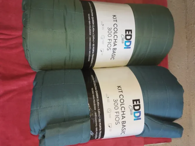 Kit colcha Basic 300 fios Eddi casa