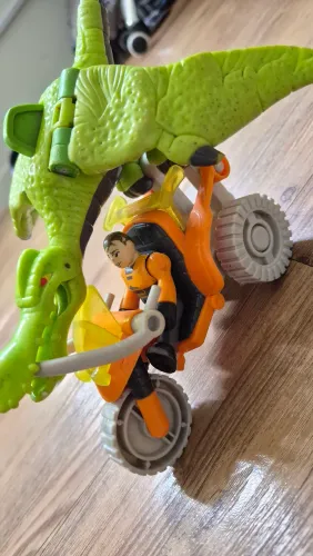 Fisher-Price Imaginext Pterodáctilo com Veículo/ATV