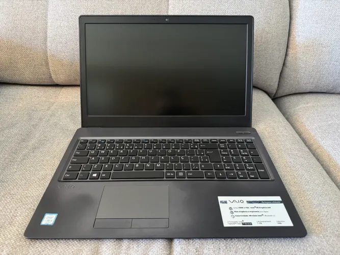 Notebook VAIO Fit 15S i5 7ª Geração | 8GB RAM | SSD 240GB + HD 1TB