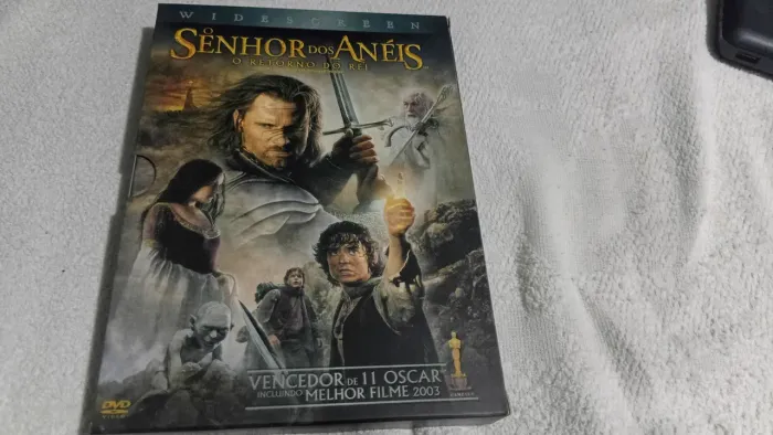 Senhor dos aneis retorno do rei DVD