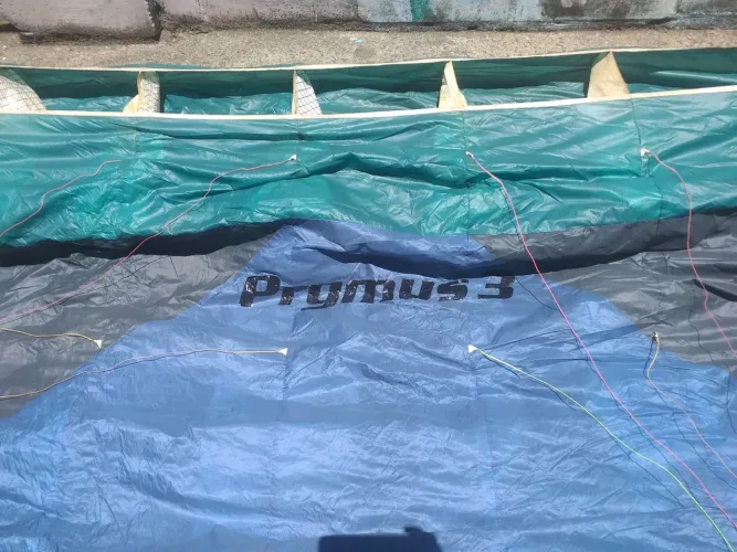 Parapentes Sol Paraglider Prymus 3XL completo com bônus