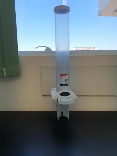 Porta copo plastico de parede
