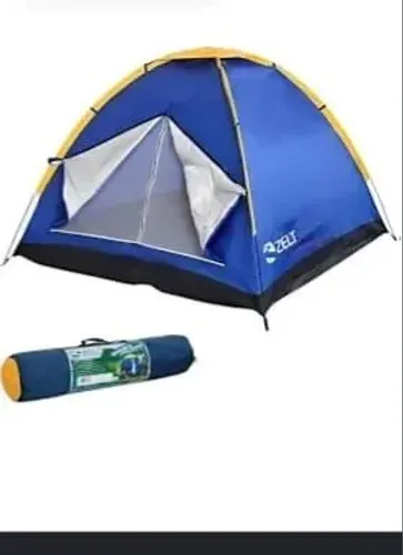 Barraca de camping e um colchonete