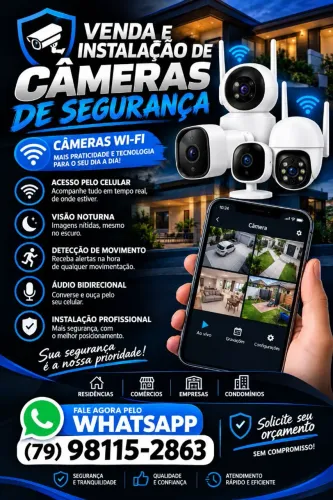 Câmeras de segurança