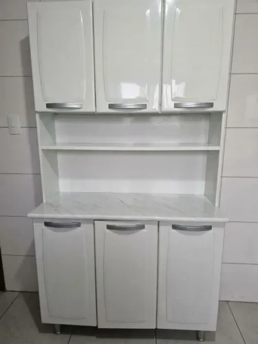 Armário de Cozinha Itatiaia Branco.