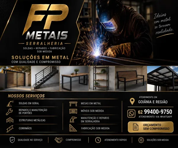Serralheria em Goiânia | Soldas, Reparos, Portões e Estruturas