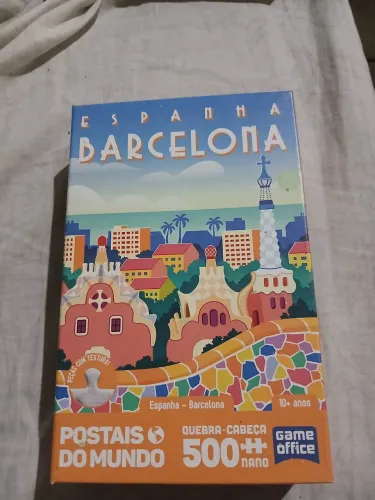 Quebra-cabeça 500 Peças Nano - Barcelona (Toyster Game Office)
