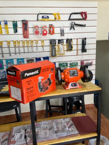 MOTO ESMERIL DE BANCADA FAMASTIL 360W 6P BIVOLT