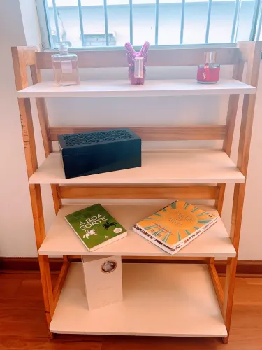 Estante decorativa baixa Tok&Stok