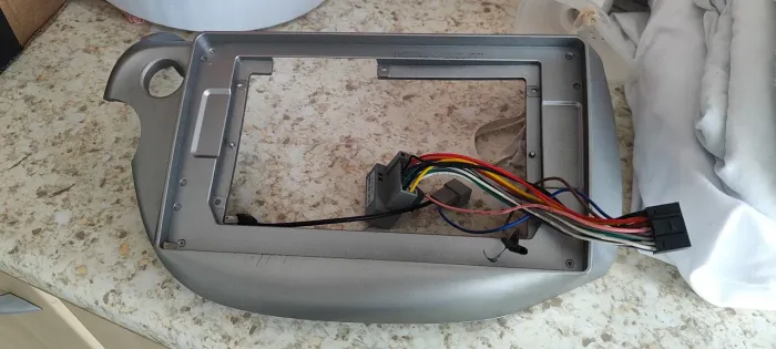 Moldura e chicote Honda fit