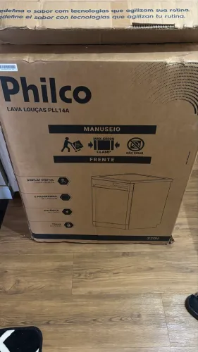 Lava louças Philco 14 Serviços inox 