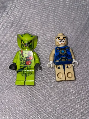 Bonecos Lego Ninjago Lasha e Legends of Chima