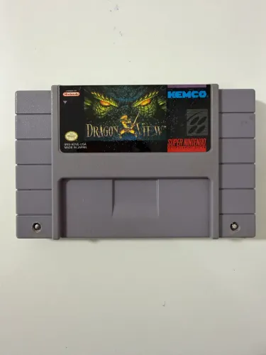 Jogo Dragon View - Original para Super Nintendo (SNES)