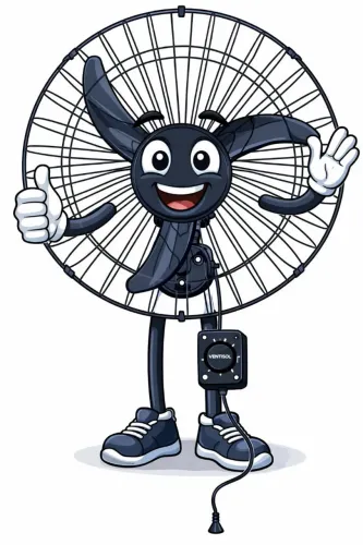 Reposição de peças de ventiladores