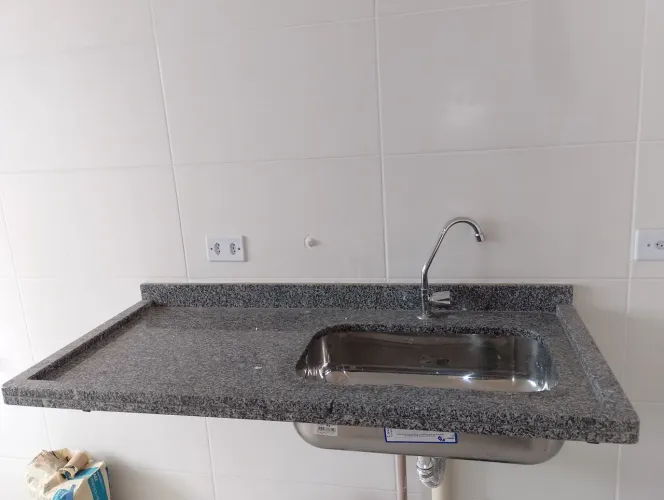 Pia para cozinha de mármore