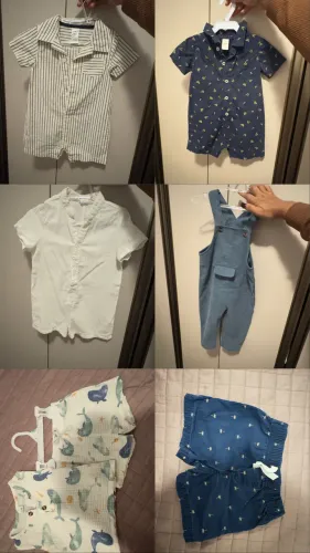 Lote bebê Carters, Zara e mais
