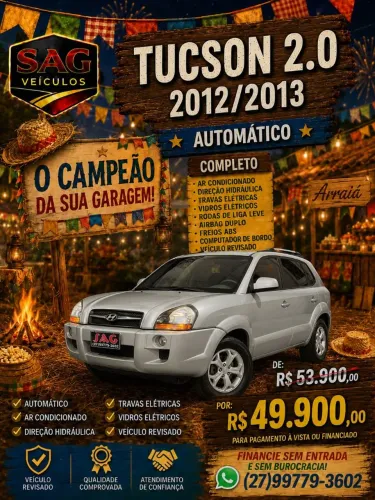 Hyundai Tucson 2.0 16V Flex Aut. 2013