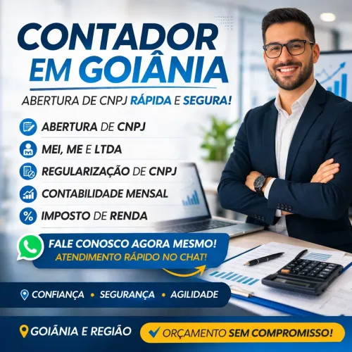 Abra seu CNPJ em até 24 horas em Goiânia