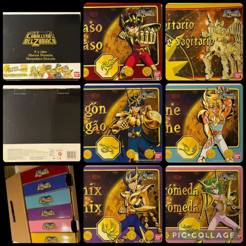 Vintage Diecast Bandai - Maleta POG x06 Box - NOVO