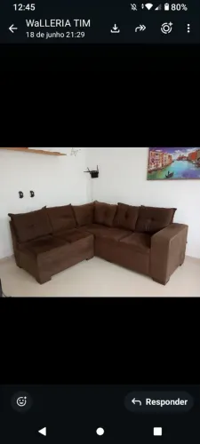 Vendo sofá 2/3 lugares