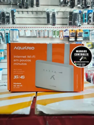 Modem Roteador Aquário 4g Celular Wi-fi