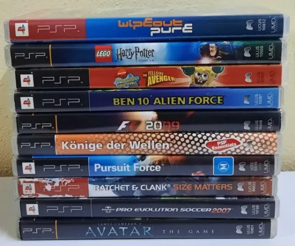 Jogos de PSP Originais Mídia Física