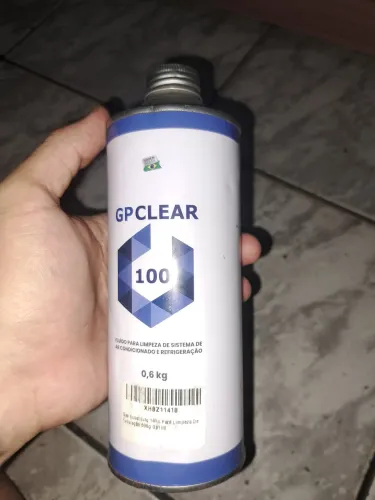 Gás Substituto 141b Para Limpeza De Tubulação 600g Gp100