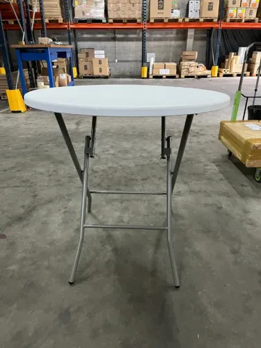 Mesa Dobrável Redonda Vghome 80cm