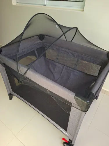 Bercinho portátil Kiddo completo 
