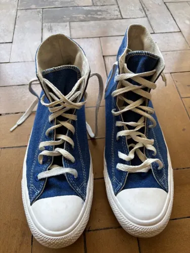 tênis converse all star jeans cano alto 41