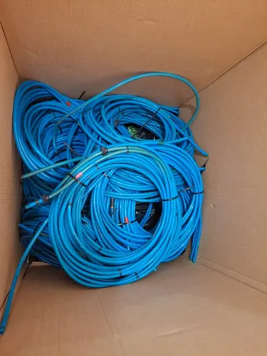 Mangueira PU Azul para Ar / Sistema de Pressurização