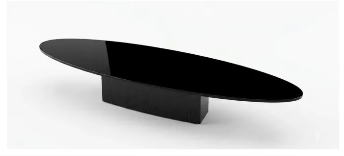 Mesa de Centro Oval para Sala de Estar