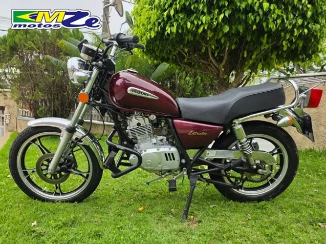 SUZUKI INTRUDER 125 2009 VERMELHA COM 13.000 KM