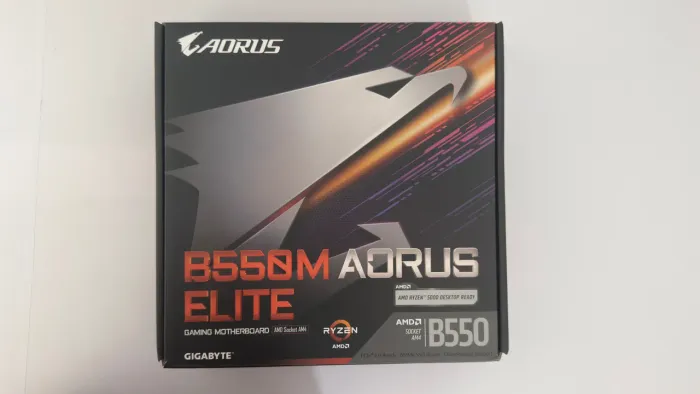 placa mãe b550m aorus