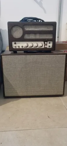 Amplificador de Guitarra Gato Preto Classics Gamba Valvulado (REVISADO com válvulas novas)